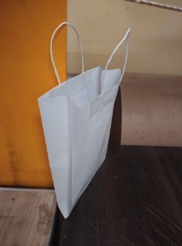 White Shopping Paper Bag