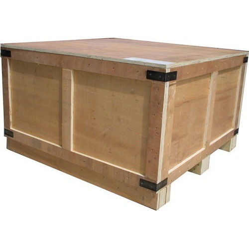 Wood 1 - 1.5 Ton Plywood Box For Packaging