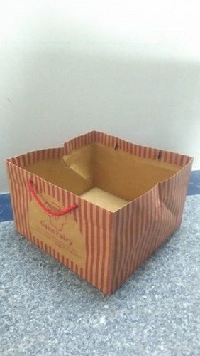 Brown Cake Kraft Paper Bags