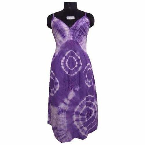 Multicolour Cotton Tie Dye Dress