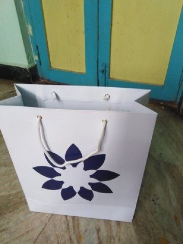 White Durable Promotional Paper Bags