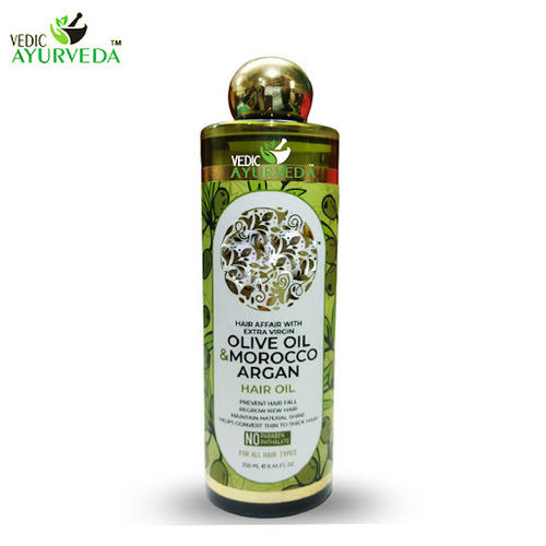 100% Natural Olive Hair Oil for Hair Growth