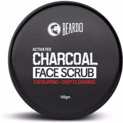 BEARDO Activated Charcoal Deep Cleansing Face ScrubA A (100 g)