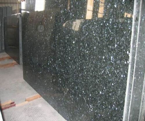 Black Pearl Granite Slab Size: 12X16 Ft