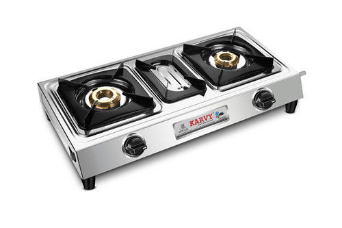 Three Burner Glass Top Stoves - Glass Cook Top Pearl Digital Gas Stove SU-3B-355  Manufacturer from New Delhi