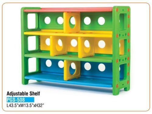 Multi Color Plastic Premium Adjustable Shelf