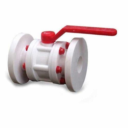 PP Flanged End Ball Valve