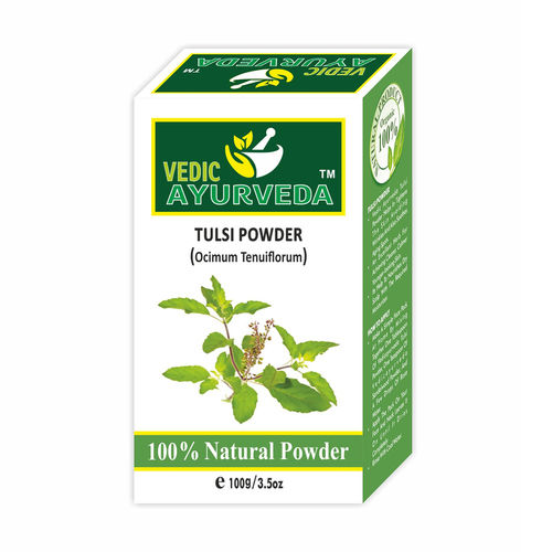 Vedicayurveda 100% Natural Tulsi Powder For Skin Ingredients: Herbal Extract