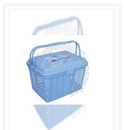 Eco-Friendly Blue Color Shopping Basket