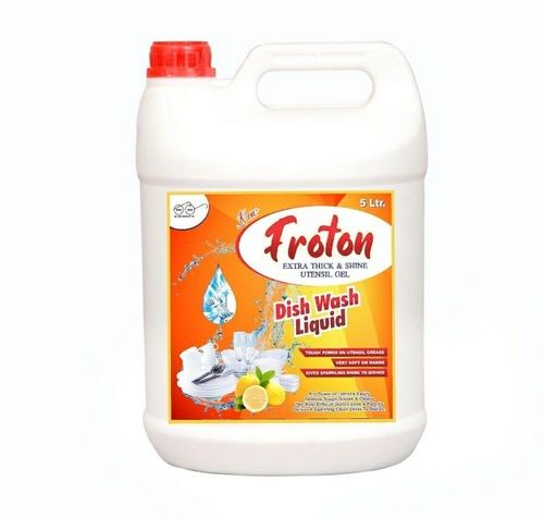 Froton Dishwash Liquid Gel Yellow 5ltr