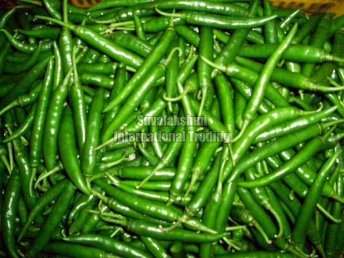 Healthy and Natural Fresh Green Chilli