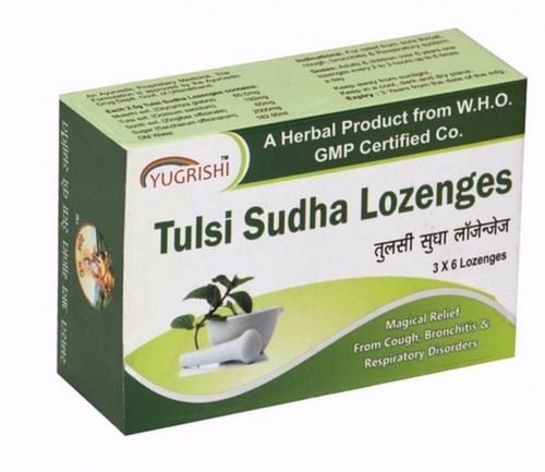 Herbal Tulsi Sonth Cough Lozenges Age Group: For Adults