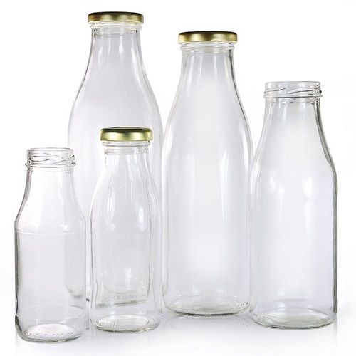 Transparent Milk Bottle 1 Lit