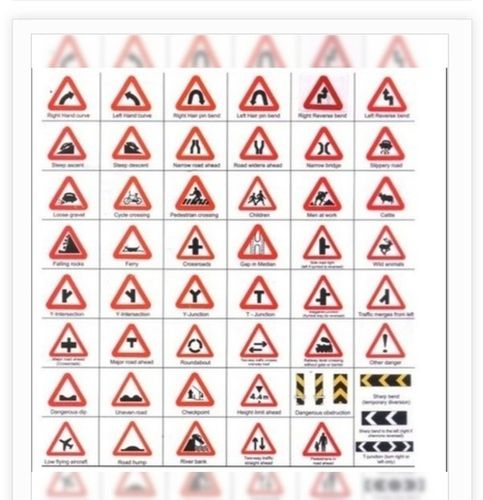 Multisize Road Safety Signage