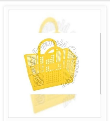 Varied Colors Plain Jally Chandani Shopping Basket