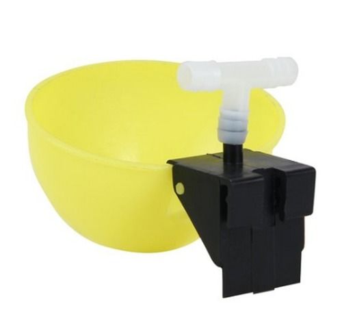 Yellow Plastic Round Bird Feeder