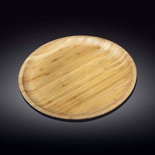 Round Shape Bamboo Plate - Color: Various Colors Are Available