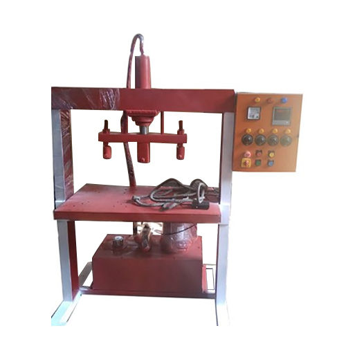 Semi Automatic Dona Pattal Making Machine - Material: Ms