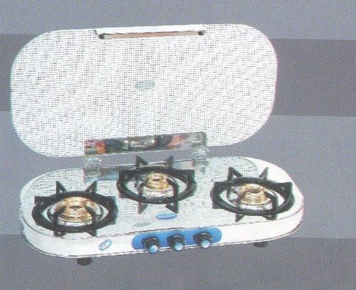 Manual Three Burner Gas Stove Pi-3007 Smart Gl