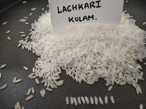 White Medium Size Lachkari Kolam Rice Moisture (%): Upto 10%