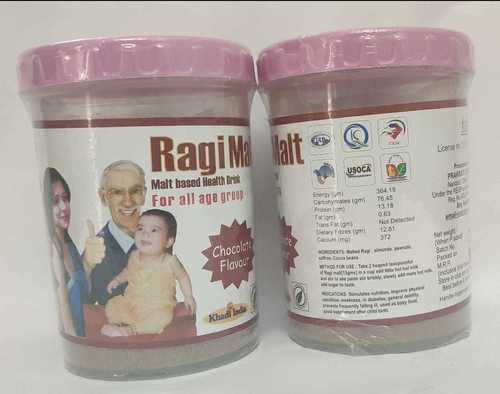 200g Chocolate Flavour Organic Ragi Malt