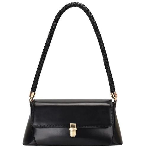 Black Fashion Leather Shoulder Bags for Ladies