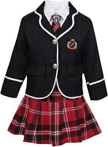 Cotton, Polyester School Uniform Age Group: Below 15