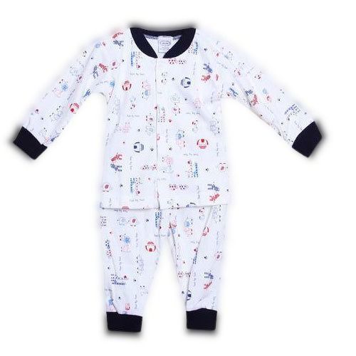 Multicolor Available Kids Cotton Printed Night Wear And Suits