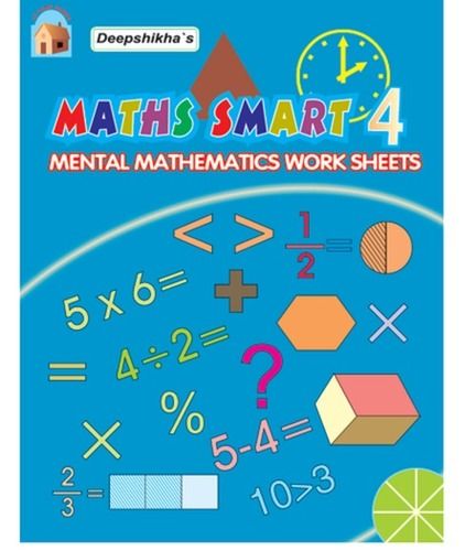 Multicolor Mathematics Work Sheet Books Audience: Children