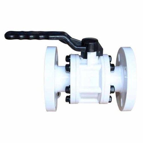 Pp Flanged Ball Valve Application: Industrial