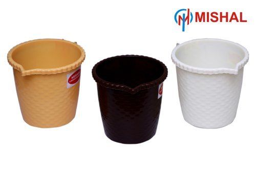 Round Plastic Bath Mugs