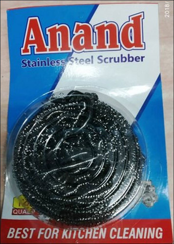 सिल्वर आनंद स्टेनलेस स्टील स्क्रबर