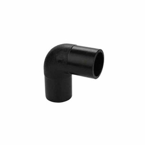 Black Round HDPE Pipe Elbow