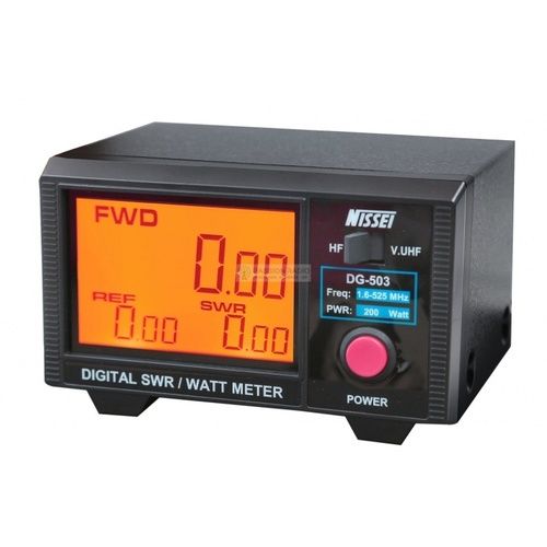 Digital Swr Watt Meter - Color: Black