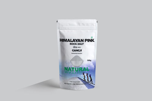 GANGJI Himalayan Pink Rock Salt Powder Blue Pack (500g)