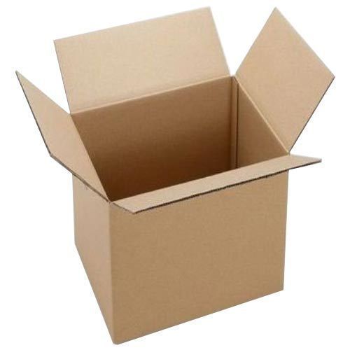 Glossy Lamination Non Printed Corrugated Carton Packaging Box