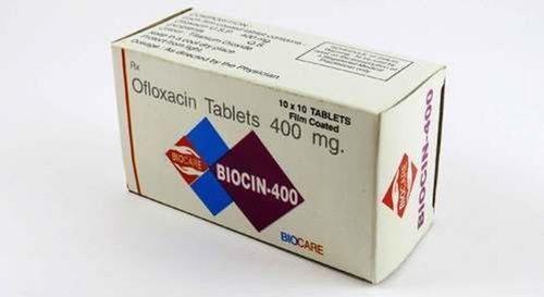 Ofloxacin 400 Mg Antibiotic Film Coated Tablets Cas No: 82419-36-1