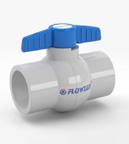 Regular Handle PVC Grey Ball Valve