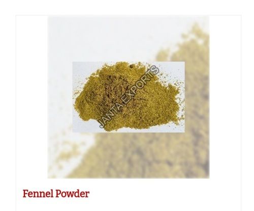 Green Rich In Taste Pure Fennel Powder