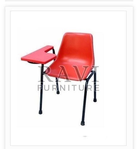 Single Seater Foldable Modern Style Red Color Student Chair
