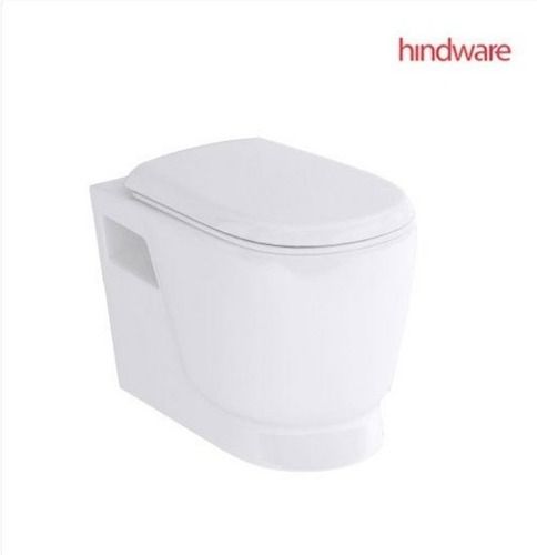 Hindware Dome Wall Mounted Water Closet Size: 50 X 34 X 34 Cm