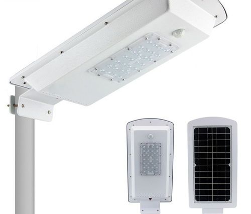 White Solar Led Street Light For Outdoor Home Garden Waterproof