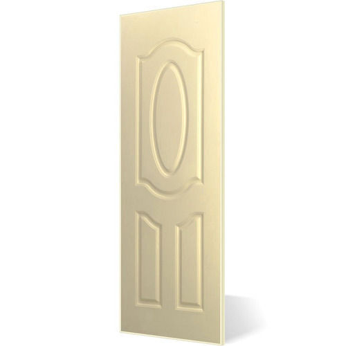 Wooden With Texture Finish 3 Panel Ivory Plastic Bathroom Door For Wet Areas Toilet And Bathroom Application: Exterior