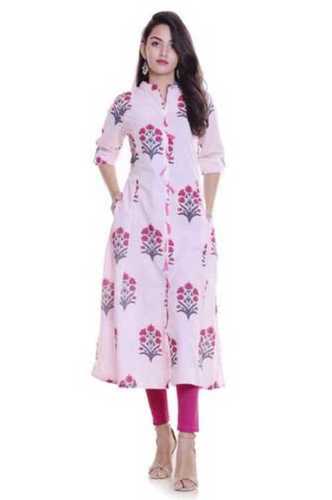 A Line Style Ladies Cotton Kurtis