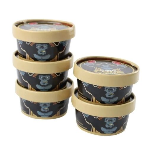 Custom Printed Disposable Paper Ice Cream Cup Choose The Size For Your Cup