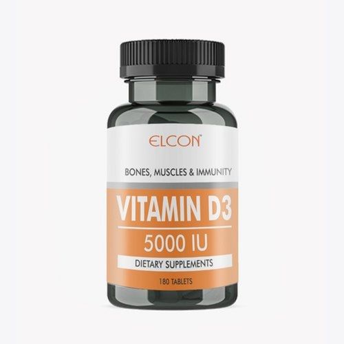 Healthy Muscle And Bone Vitamin D3 5000 Iu Tablets Shelf Life: Printed On Pack Years