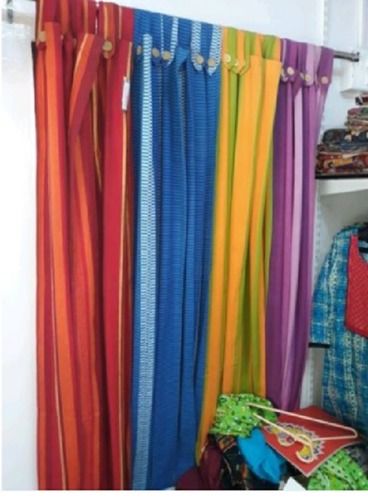 Shrink-Resistant Living Room Polyester Plain Window Curtain