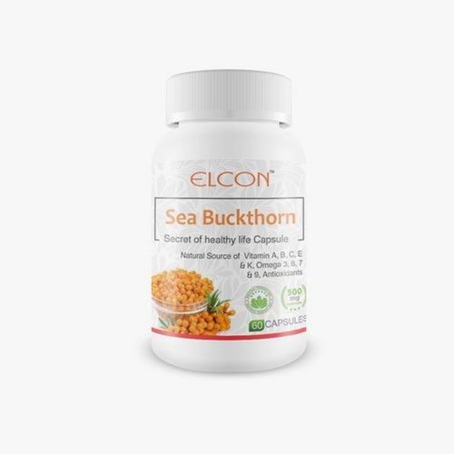 Sea Buckthorn 500 Mg Dietary Nutrition Capsule Shelf Life: Printed On Pack Years