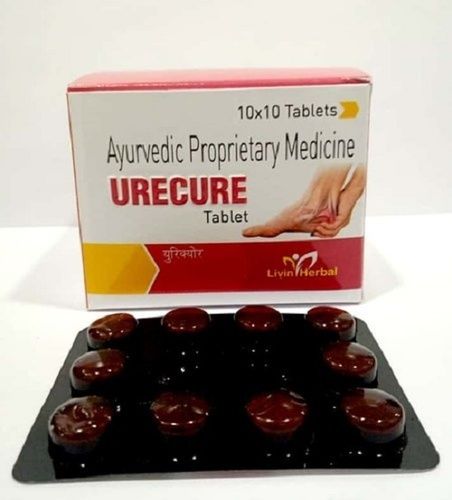 Ayurvedic Uric Acid Tablet (Pack Size 10x10)