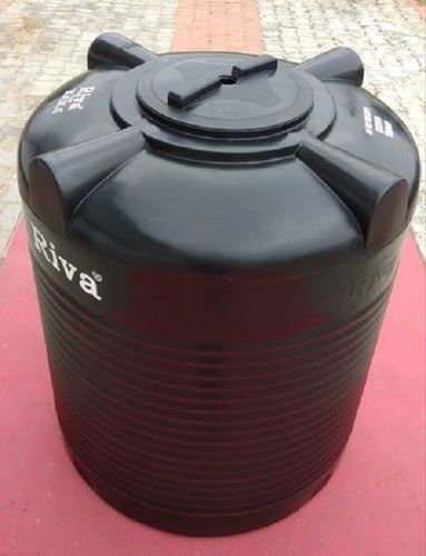Black Color Double Layer Black Water Tank With 1000-5000 L Storage Capacity